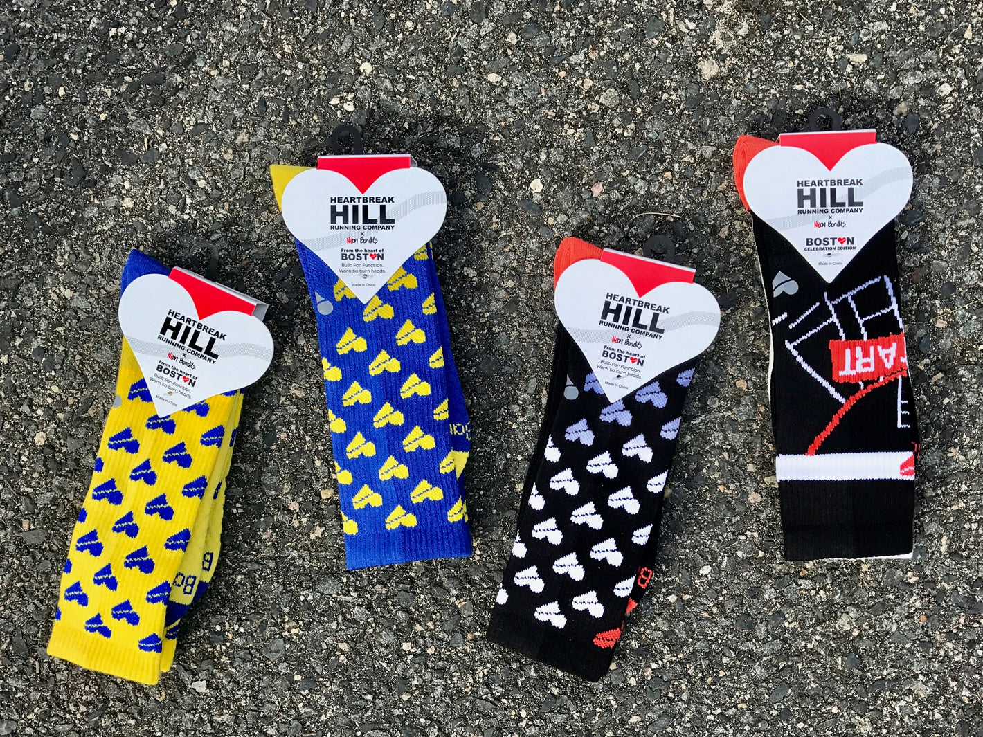 Custom Socks from Heartbreak Hill Running Company